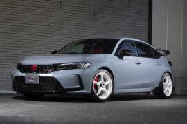 CIVIC TypeR FL5 ホイール:18×9.5J +45 5H120 タイヤ:DUNLOP SP SPORT MAXX 235/40R18